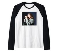 INXS Live X Factor World Tour Michael Hutchence 1990 Maglia con Maniche Raglan