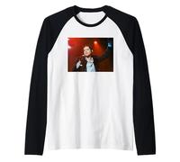 INXS Michael Hutchence Elegantemente Wasted Era World Tour 1997 Maglia con Maniche Raglan