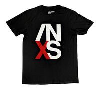 INXS 'US Tour' (Nero) Maglietta - NUOVO E UFFICIALE
