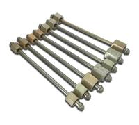 Inyector Gasolina Combustible Ugello Iniezione Carburante 1PCS 20CM S60H PS400A S80H S90H Diesel Fuel Iniettore Common Rail Tester Tubo Tubo M14-12/14/16/18/2(1PCS M14-16)