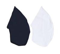Inzegao 2 inserti da cucire in tasca per telefono a punto a mano per abbigliamento fai da te tasche interne per abiti trench cappotti piumino giacca, Nero e bianco, taglia unica