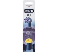 Oral-B iO - Set di 4 testine per spazzolino elettrico Oral-B iO, colore bianco lucido, colore: Nero