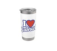 Io amo Gabriel Bicchiere termico in acciaio inox doppia parete