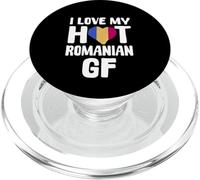 Io Amo Il Mio Caldo Rumeno GF Romania Fidanzata Design PopSockets PopGrip per MagSafe