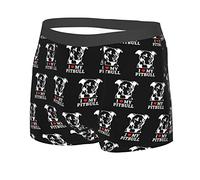 Io Amo Il Mio Cane Uomo Boxer Shorts Flessibile Boxer Slip Leggeri Underwear Traspiranti Slip Mutande XL
