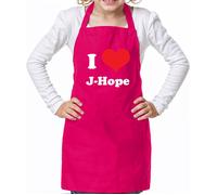Io Amo J-Hope - Grembiule Unisex Bambini - K Pop Cantante Love Fan Tour Gig