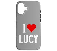 Io amo Lucy Custodia per iPhone 16