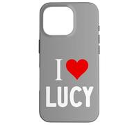 Io amo Lucy Custodia per iPhone 16 Pro
