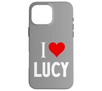 Io amo Lucy Custodia per iPhone 16 Pro Max