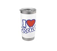 Io amo Reid Bicchiere termico in acciaio inox doppia parete