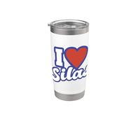 Io amo Silas Bicchiere termico in acciaio inox doppia parete