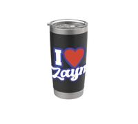 Io amo Zayn Bicchiere termico in acciaio inox doppia parete