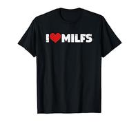 Io Amore Caldo Mamme Io Cuore MILFs Divertente Mamma Maglietta