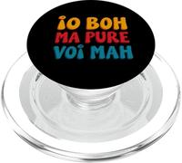 Io Boh Ma Pure Voi Mah | Ironia Visiva Quotidiana PopSockets PopGrip per MagSafe