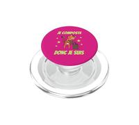 Io composto quindi sono Natura Bio Riciclaggio Ecologia PopSockets PopGrip per MagSafe