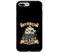 Io Corro Un Naufragio Stretta Homeschool Mamma Custodia per iPhone 7 Plus/8 Plus