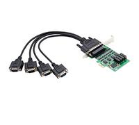 IO Crest 2 porte RS422/485 Industrial Mini PCI-E Serial Card Components SI-MPE15050 verde PCIe x1