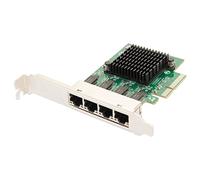 IO CREST 4 porte Quad Gigabit Ethernet PCI Express 2.1 PCI-E x4 Scheda di interfaccia di rete (NIC) 10/100/1000 Mbps Realtek Chipset SI-PEX24085