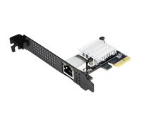 IO CREST Singolo chipset RTL8127 della scheda di rete di Gigabit Ethernet PCI-e x1 del porto 10