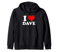 Io Cuore Dave Felpa con Cappuccio