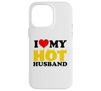 Io Cuore Il Mio Caldo Marito Custodia per iPhone 14 Pro Max