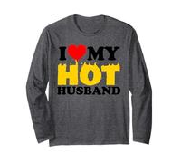 Io Cuore Il Mio Caldo Marito Maglia a Manica