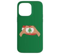 Io cuore Libano, bandiera del Libano, bandiera patriottica libanese Custodia per iPhone 14 Pro Max