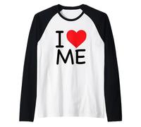 Io Cuore Me Maglia con Maniche Raglan