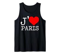 Io Cuore Parigi J'Adore Paris Canotta