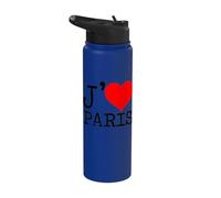 Io cuore Parigi J'adore Paris Stainless Steel Insulated Water Bottle