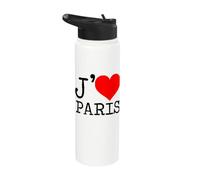 Io cuore Parigi J'adore Paris Stainless Steel Insulated Water Bottle
