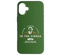 Io d Rather Be In The Sierra - Backpacking Adventure Inspired Custodia per iPhone 16 Plus