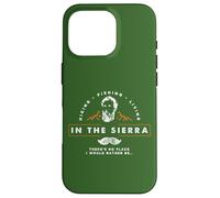 Io d Rather Be In The Sierra - Backpacking Adventure Inspired Custodia per iPhone 16 Pro
