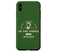 Io d Rather Be In The Sierra - Backpacking Adventure Inspired Custodia per iPhone XS Max