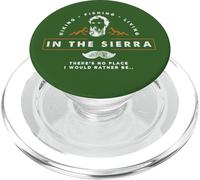 Io d Rather Be In The Sierra - Backpacking Adventure Inspired PopSockets PopGrip per MagSafe