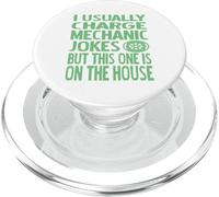 Io di solito carica scherzi meccanici retrò disegni divertenti presenti PopSockets PopGrip per MagSafe