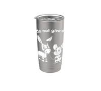Io do non dare un ratto culo Bicchiere termico in acciaio inox doppia parete