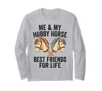 Io e Il Mio Cavallo da Hobby Migliori Amici per la Vita Maglia a Manica