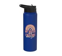 Io e mia sorella parliamo di te sorella Stainless Steel Insulated Water Bottle