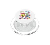Io ero 6 Ora Im 7 Baseball Drip Softball 7 ° compleanno PopSockets PopGrip per MagSafe