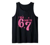 Io Ero 6 Ora Sono 7 Compleanno Ragazza 67 Meme Six Seven Rosa 6 7 Canotta