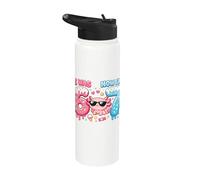 Io ero sei ora sono sette 6 7 Axolotl 67 Meme 7 ° compleanno Stainless Steel Insulated Water Bottle
