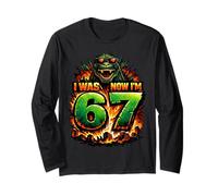 Io Ero Sei Ora Sono Sette 6 7 Kaiju 67 Meme 7 ° Compleanno Maglia a Manica