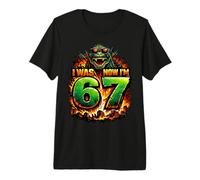 Io Ero Sei Ora Sono Sette 6 7 Kaiju 67 Meme 7 ° Compleanno Maglietta Premium