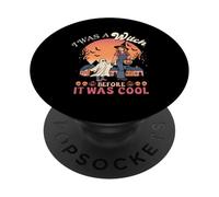 Io Ero Una Strega Prima Che Era Fresco Divertente Mamma Giovane Madre PopSockets PopGrip Adesivo