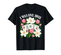 Io Ero Uno Mare Piastrelle E Fiori Mahjong Maglietta