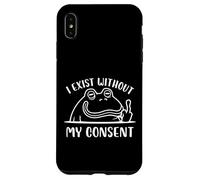 Io esisto senza il mio consenso Surreale Frog Custodia per iPhone XS Max