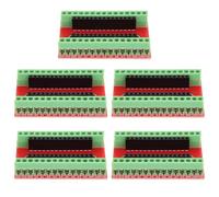 Io Expansion Shield Board 5pcs Attatore terminale compatto Accessori industriali ad alta precisione per la prototipazione elettronica e progetti fai - -te Black