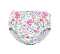 Io gioco. Di Green Sprouts Baby Girls Pannolino da bagno riutilizzabile Pull-up e per bambini piccoli, bouquet di fiori bianchi, 0-6 mesi, USA