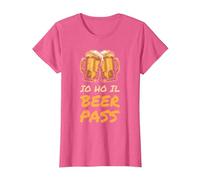 Io Ho Il Beer Pass Frase Divertente Birra Maglietta, Donna, Rosa mélange, M